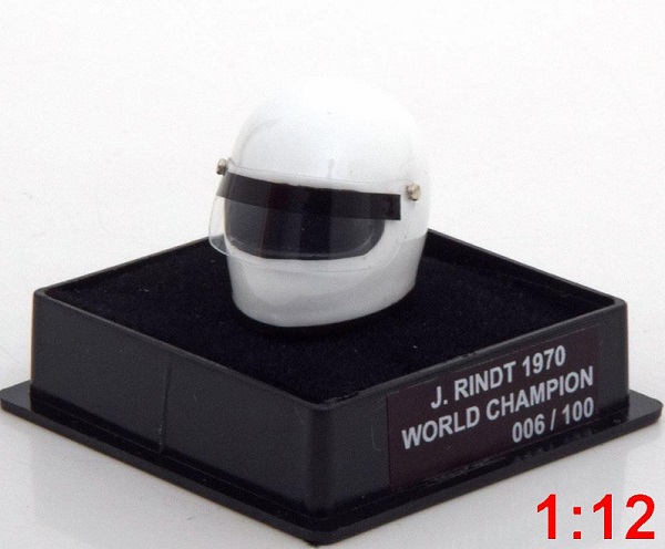 Lotus Helm Weltmeister World Champions Collection (Karl Jochen Rindt) (L.E.100pcs) M75384 Модель 1 12